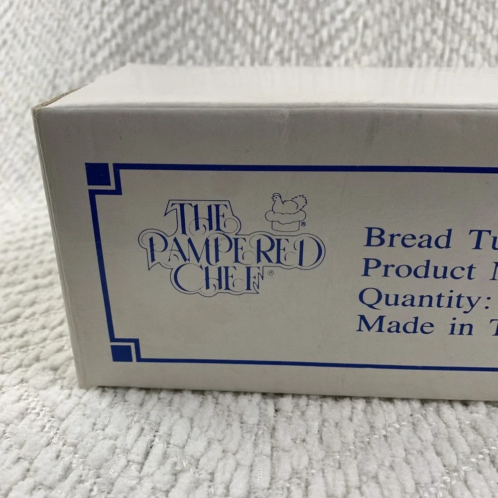 The‎ Pampered Chef Bread Tube Star Shape Loaf Mold New In Box # 1570